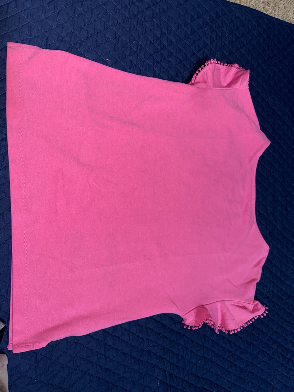 Bright Pink Crewneck Top
